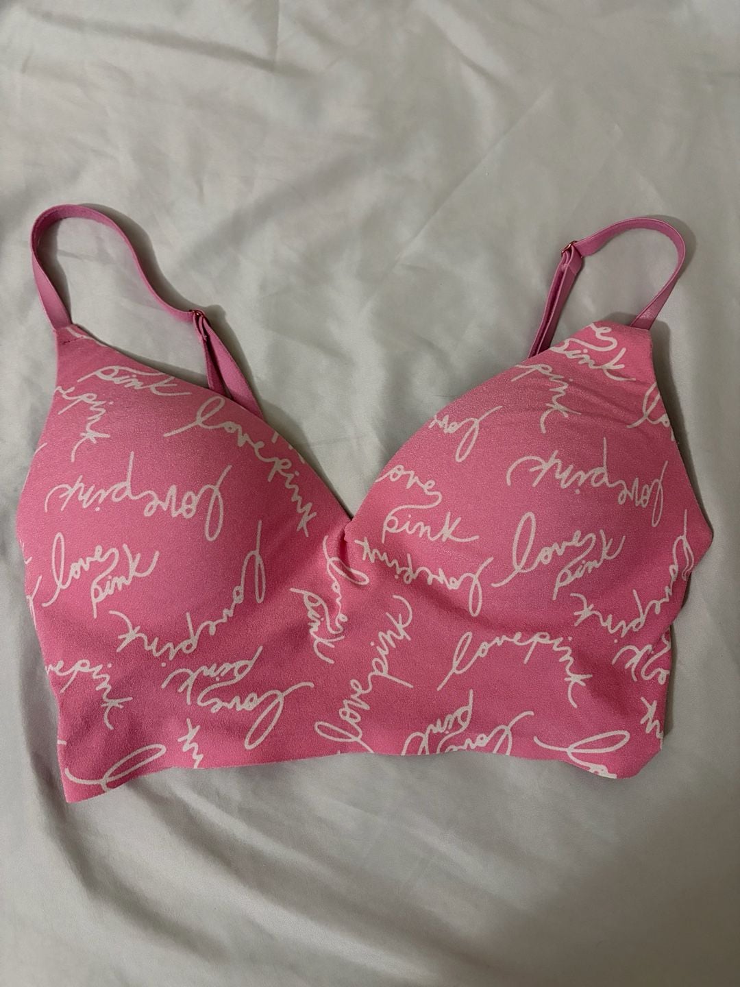 PINK VS Wear Everywhere Wireless Push Up Bra 2