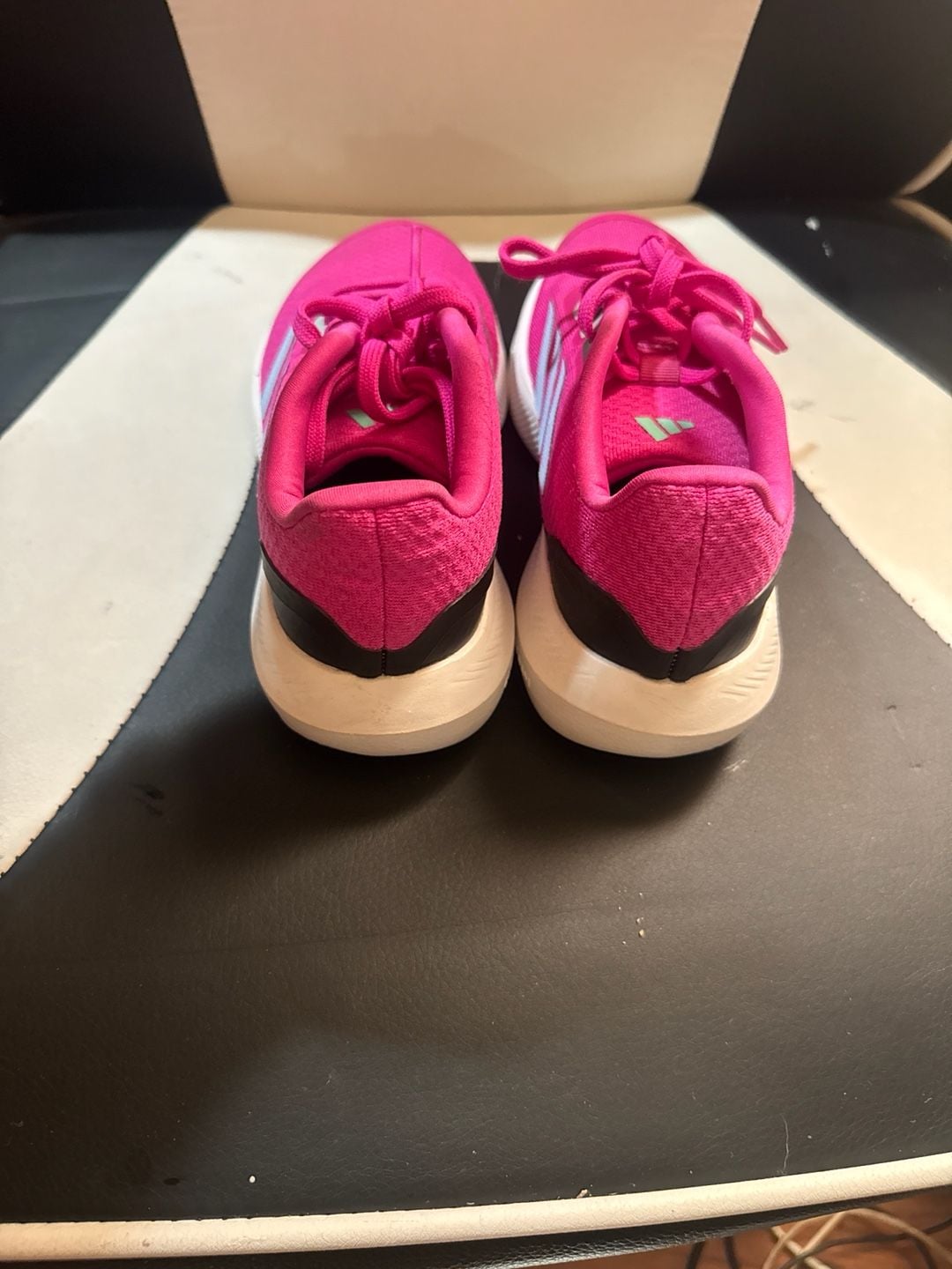 Runfalcon 3 Lace Shoes, Pink - Supportive Stride - Girls Size 1 4