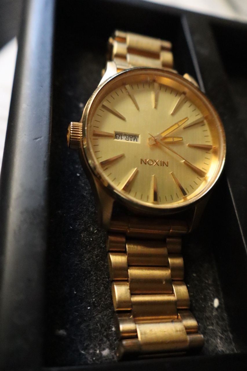 Nixon Sentry SS All Gold Stainless Steel Men's Watch A356 4