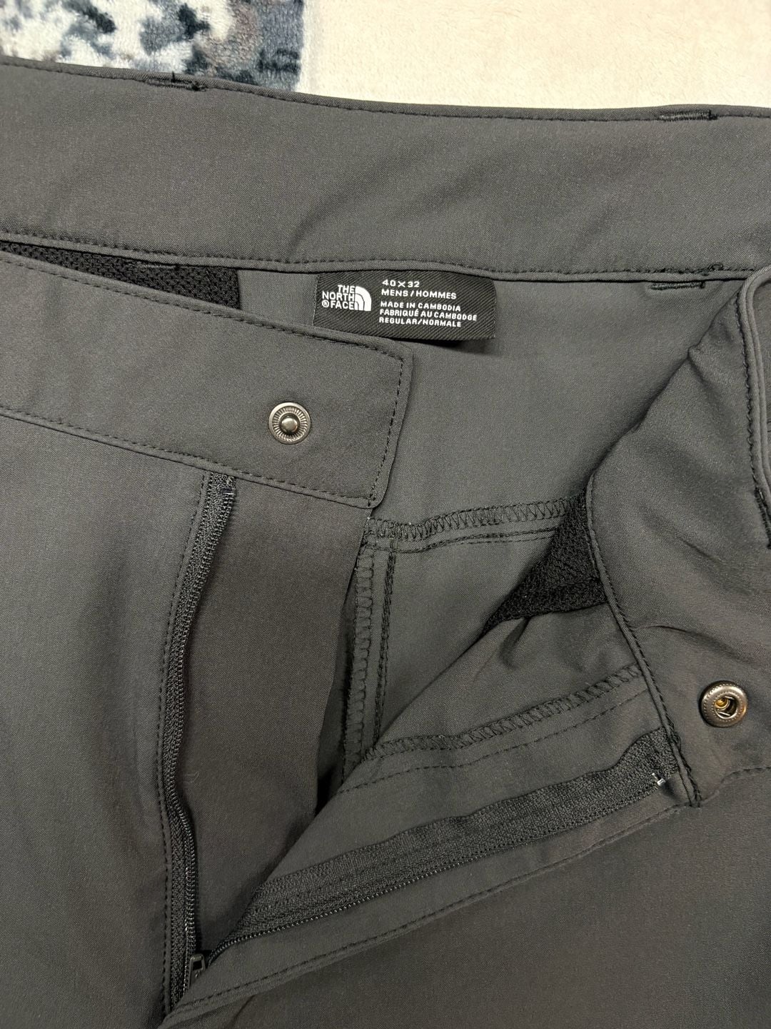 The North Face Gray Straight Leg Outdoor Performance Hiking Pants 5