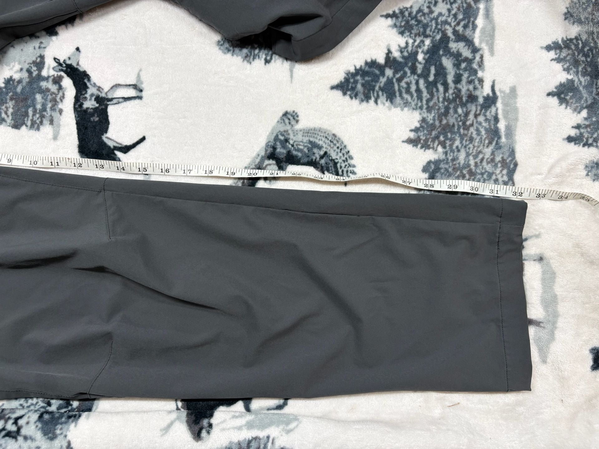 The North Face Gray Straight Leg Outdoor Performance Hiking Pants 6