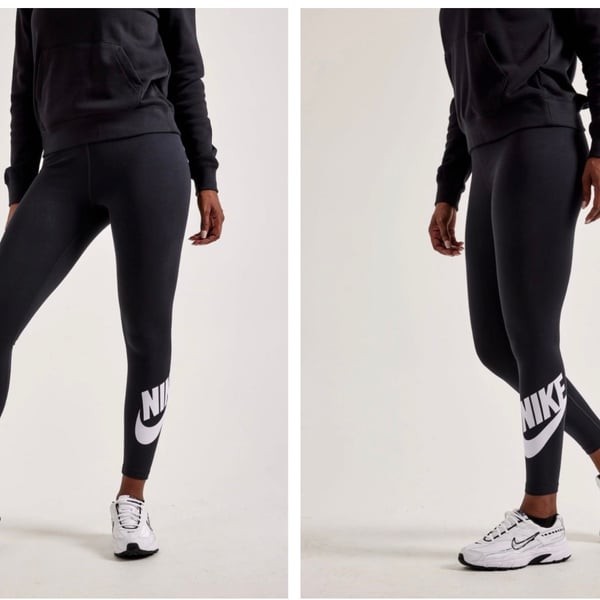 Nike Sportswear Essential Women's High-Waisted Futura Logo Leggings 2XL 