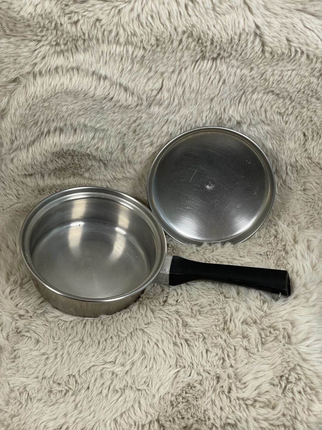 Vintage Fashion Manor J.C. Penney Stainless Steel Pot/Pan Set w/Lids - 6 Piece 10