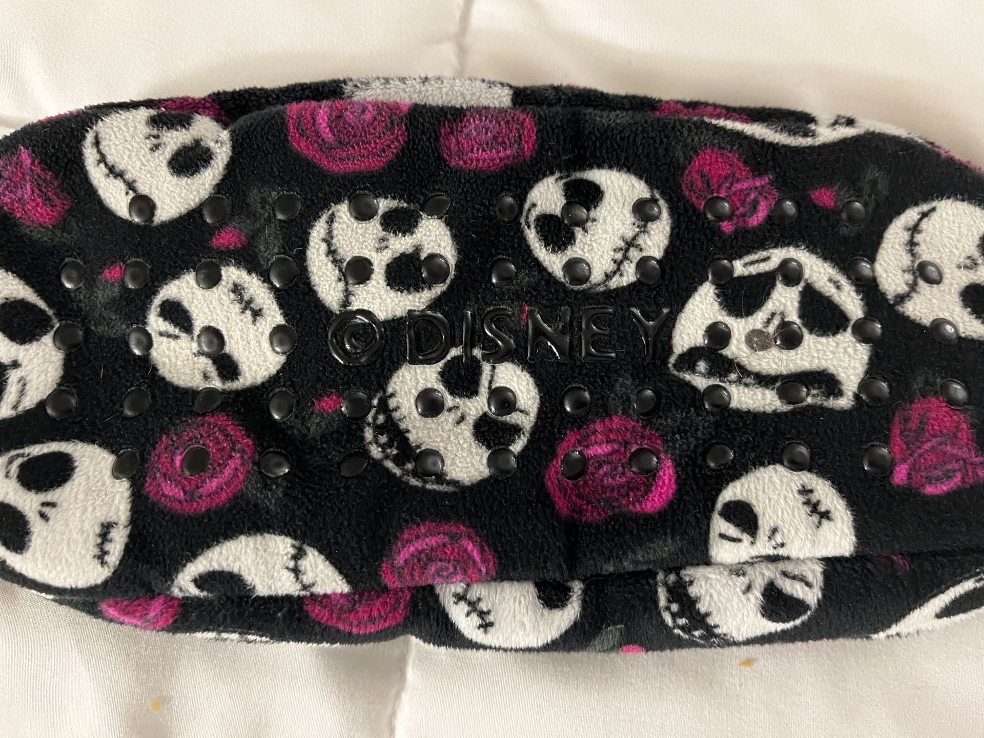 New Nightmare Before Christmas Women Slippers Socks 2pk One Sz Fits Most 2