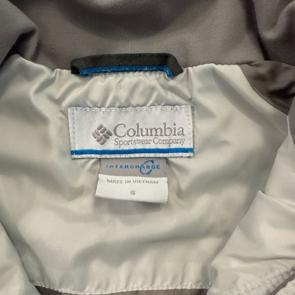 Columbia Women's White Interchange Omni-Shield Quilted Puffer Jacket Size S