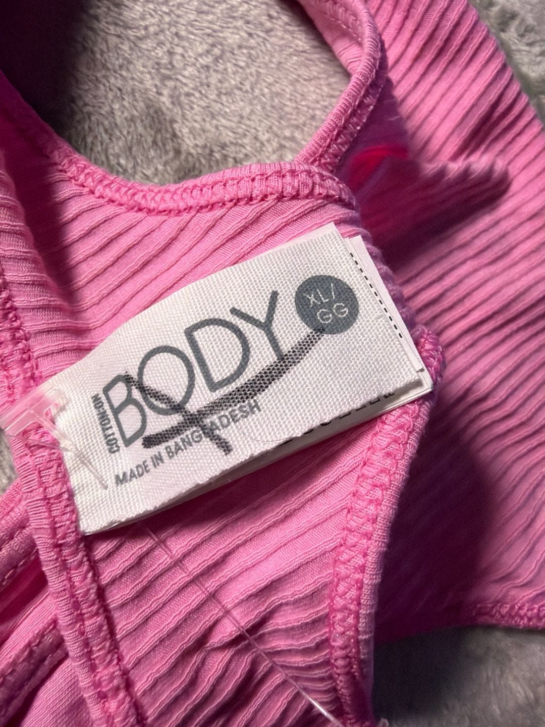 Cotton On Body Pink Ribbed Hipster G-String 5