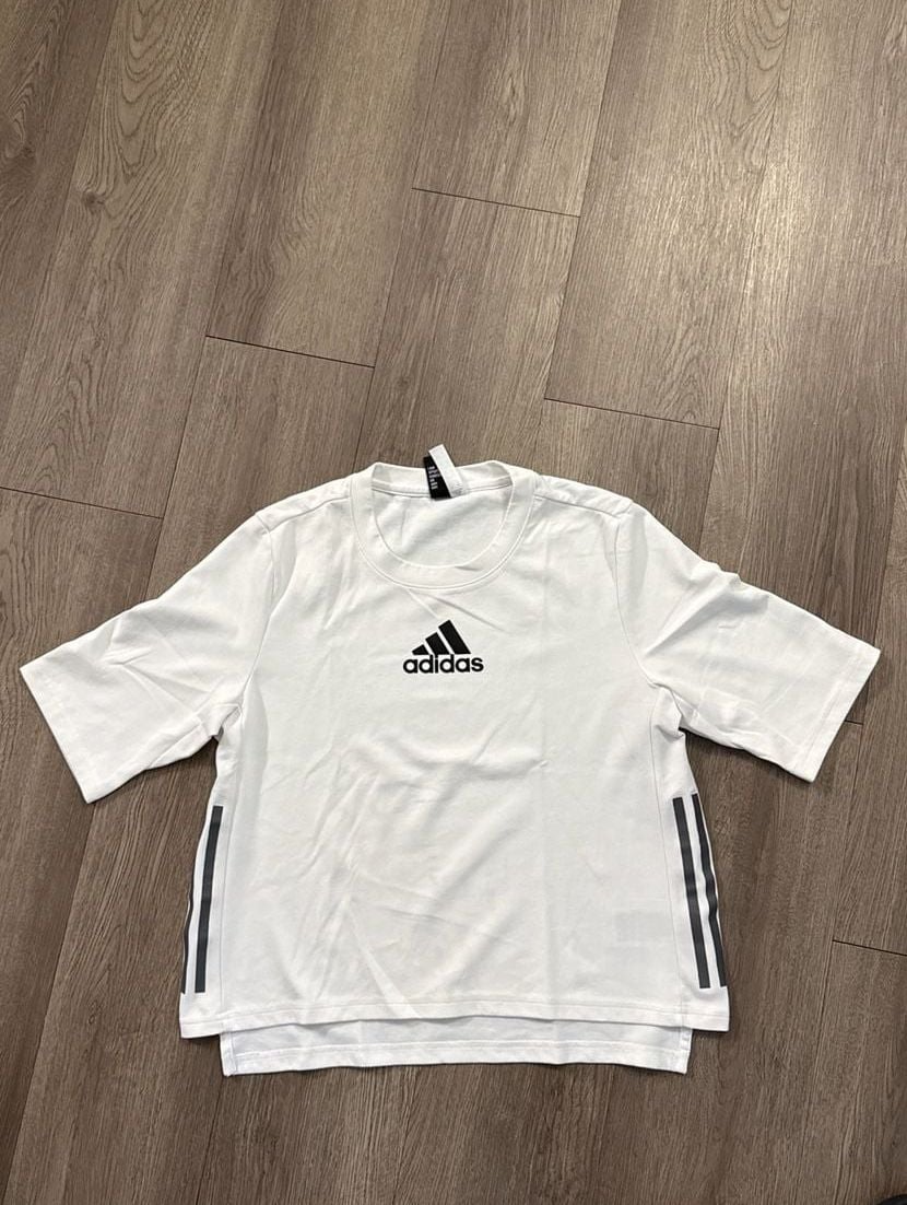 adidas Women's Sport Gameday 3-Stripes Loose Fit T-Shirt 1