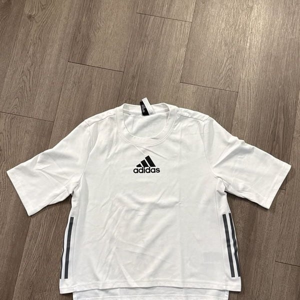 adidas Women's Sport Gameday 3-Stripes Loose Fit T-Shirt