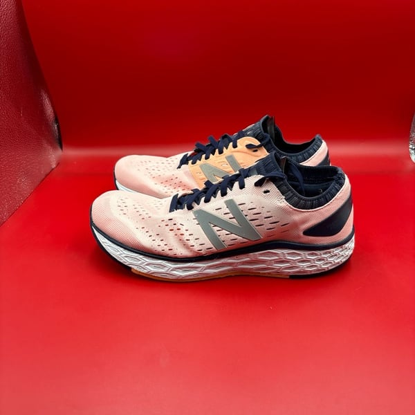 New Balance Fresh Foam Vongo v4 Women's Running Shoes Peach Soda/Natural Indigo Size 10.5