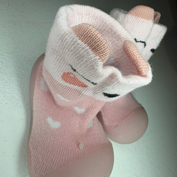 Casual Boys Girls Shoes Kids Toddler Baby Boys Girls Solid Warm Knit Soft Sole Rubber Shoes Socks Slipper Stocking - .com