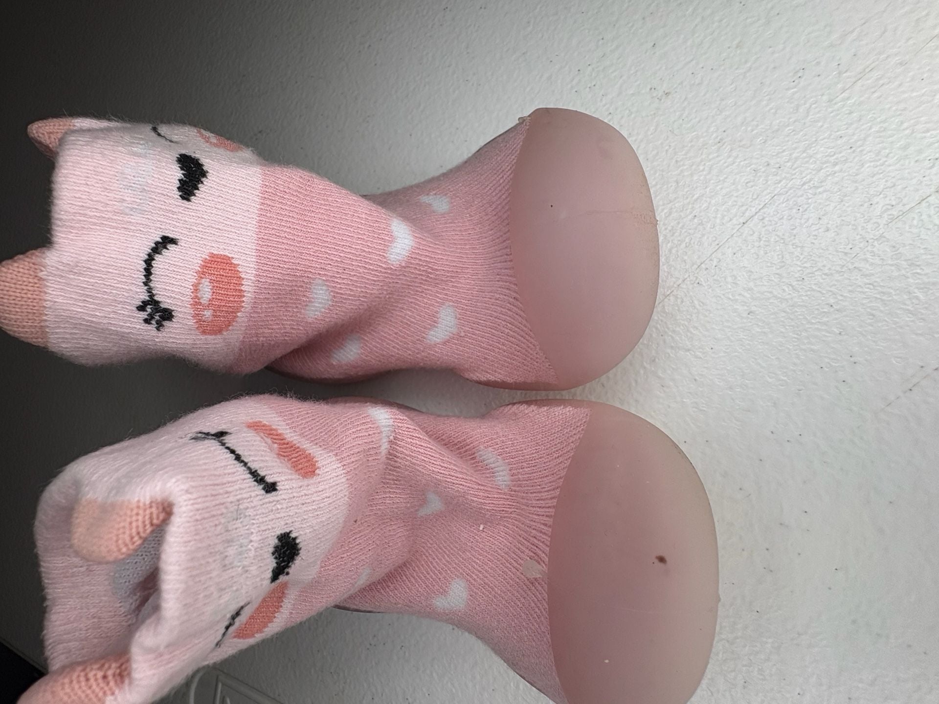 Casual Boys Girls Shoes Kids Toddler Baby Boys Girls Solid Warm Knit Soft Sole Rubber Shoes Socks Slipper Stocking - .com 4