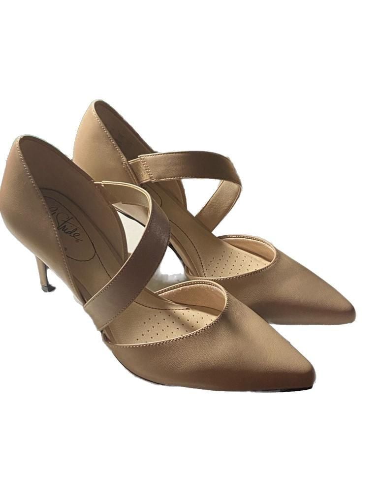 LifeStride Suki Soft System Asymmetric Strap Pumps Taupe 3