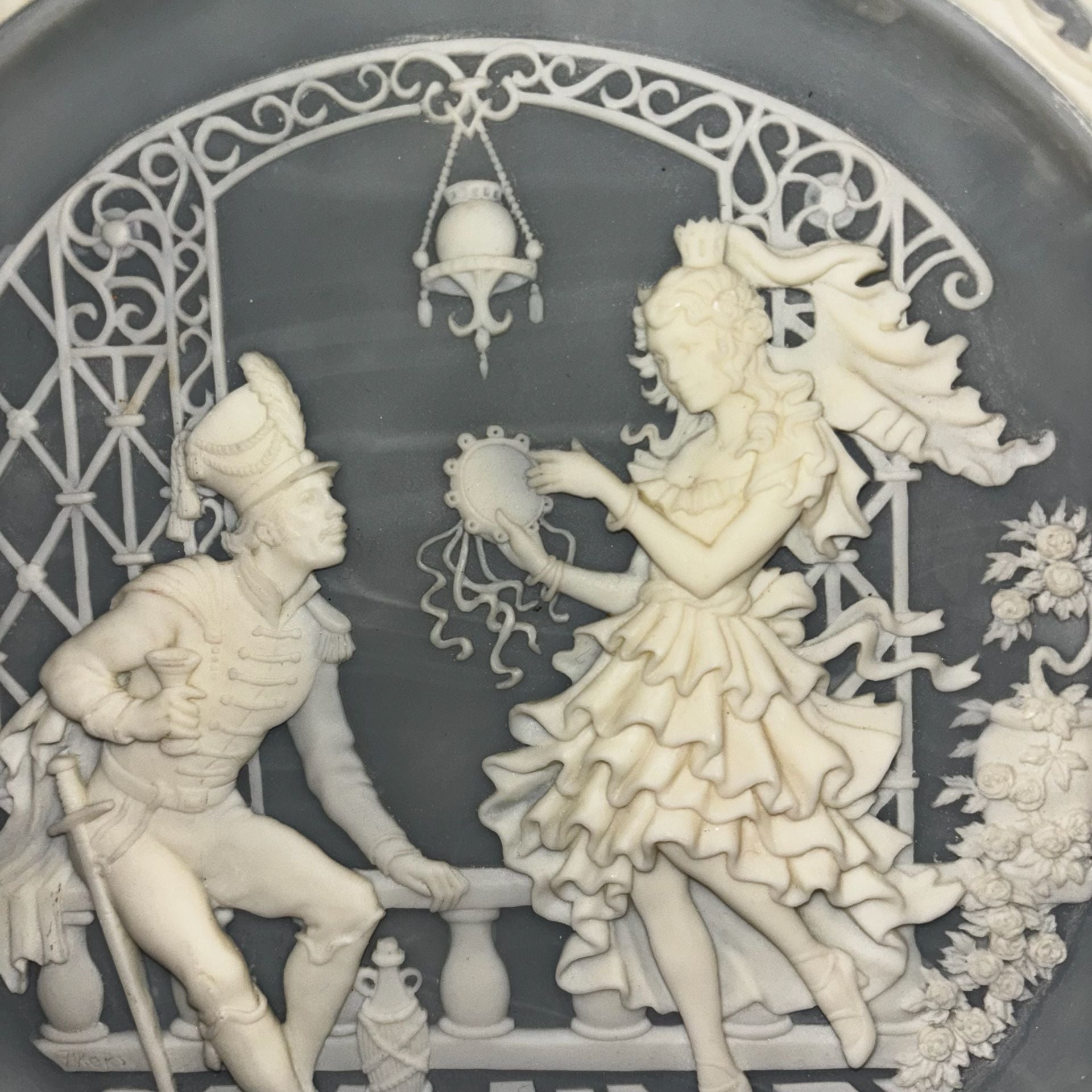 1990 Love Themes Grand Opera "Carmen" By Georges Bizet Collector Plate Bradex 2