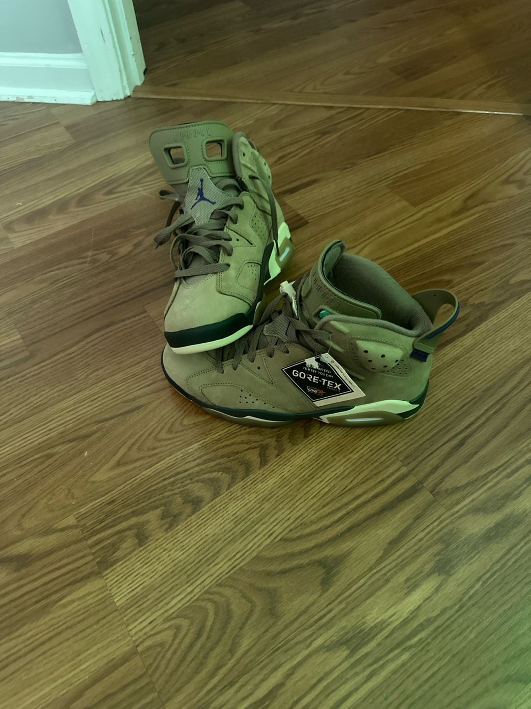 Women's Air Jordan 6 Retro GORE-TEX Brown Kelp 2