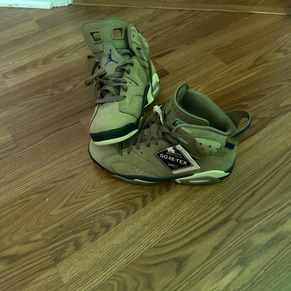 Women's Air Jordan 6 Retro GORE-TEX Brown Kelp