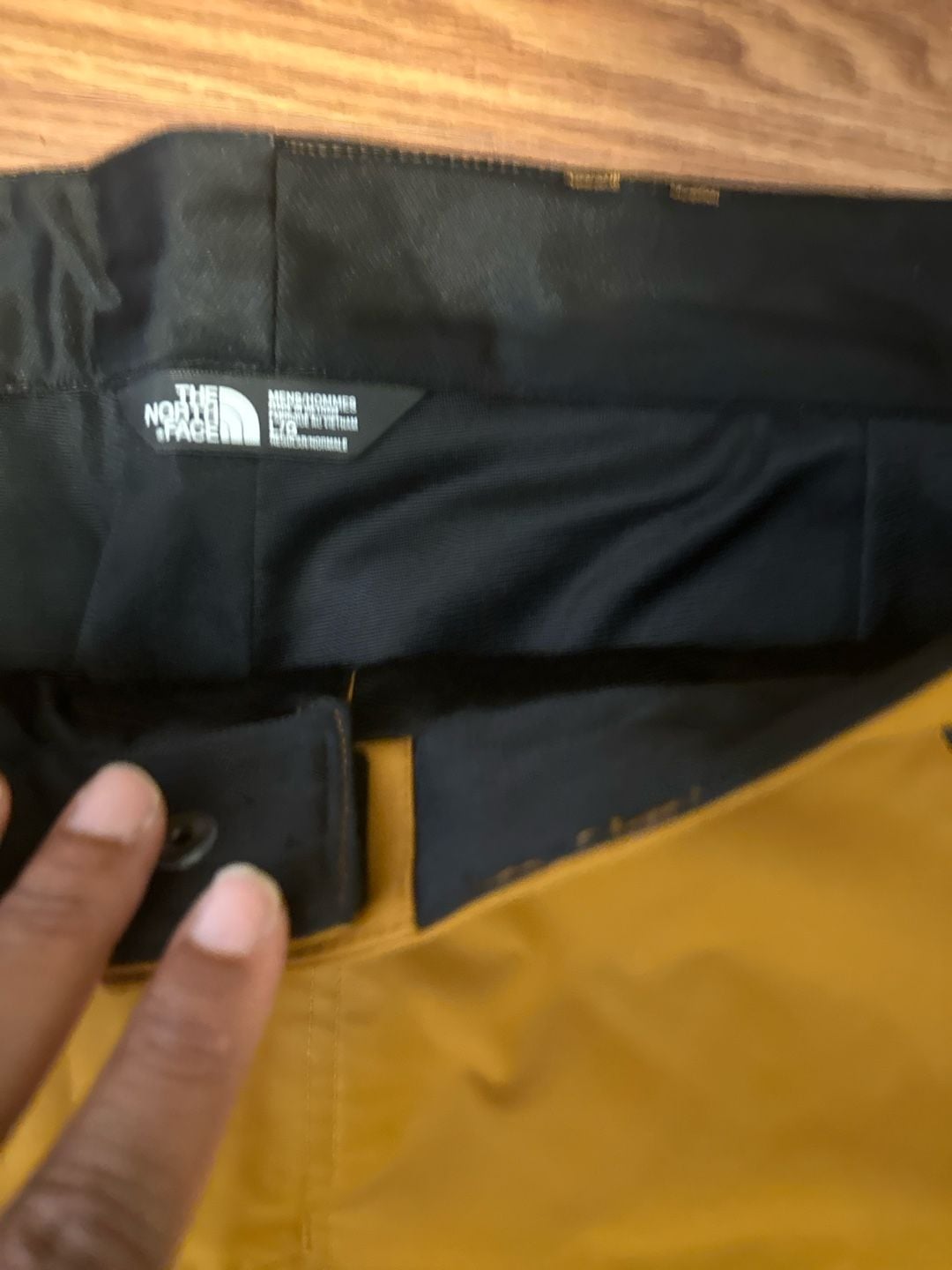 The North Face Men's Seymore DryVent Waterproof Snow Pants in Timber Tan 2