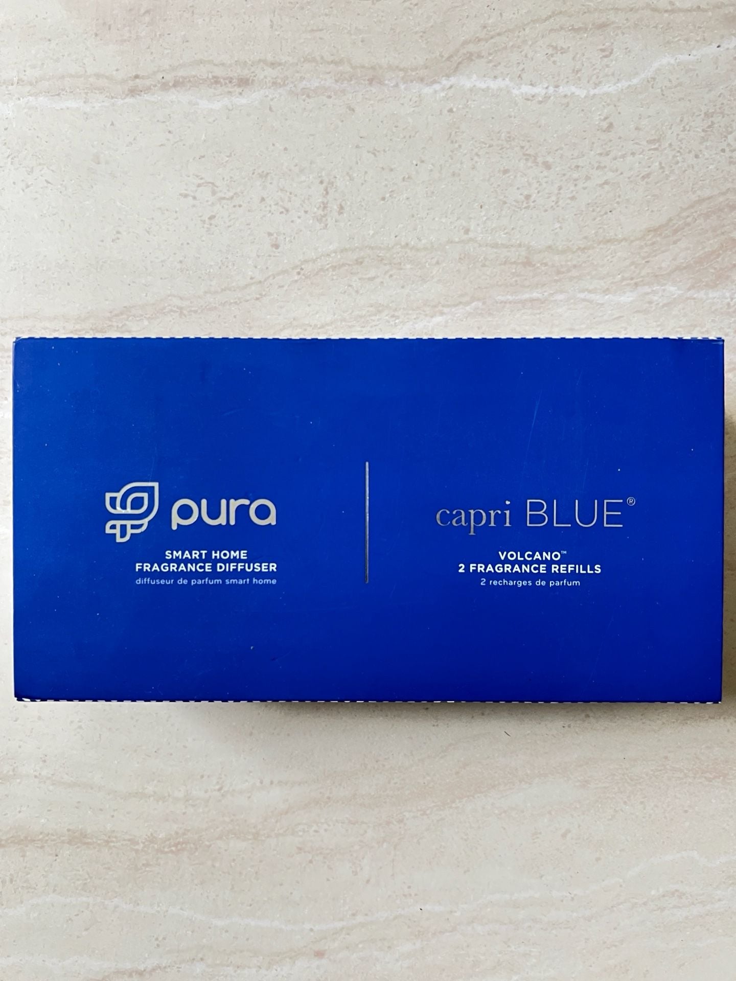 Pura Smart Home Fragrance Diffuser Starter Kit with 2 Capri Blue Volcano Refills 1