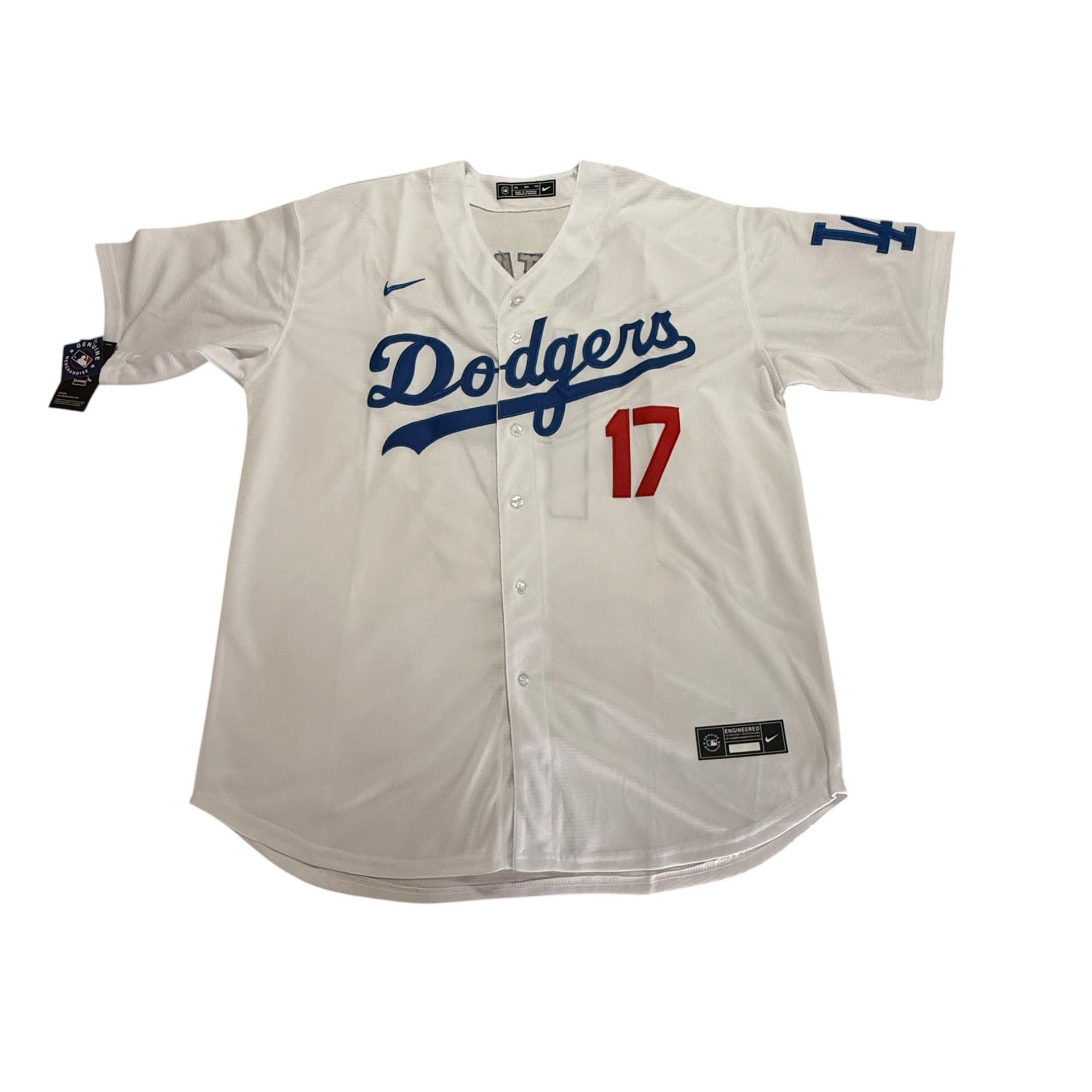 Men's Nike Shohei Ohtani White Los Angeles Dodgers Home Limited Player Jersey 2