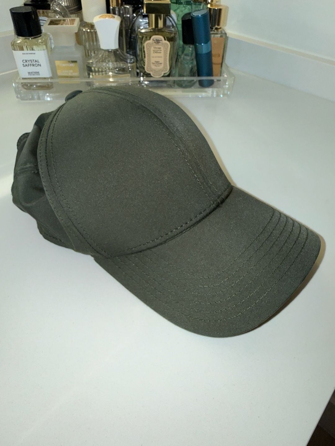 Oakley Twill Adjustable Baseball Hat in Moss Green 3