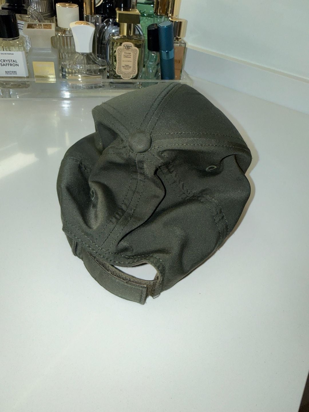 Oakley Twill Adjustable Baseball Hat in Moss Green 4
