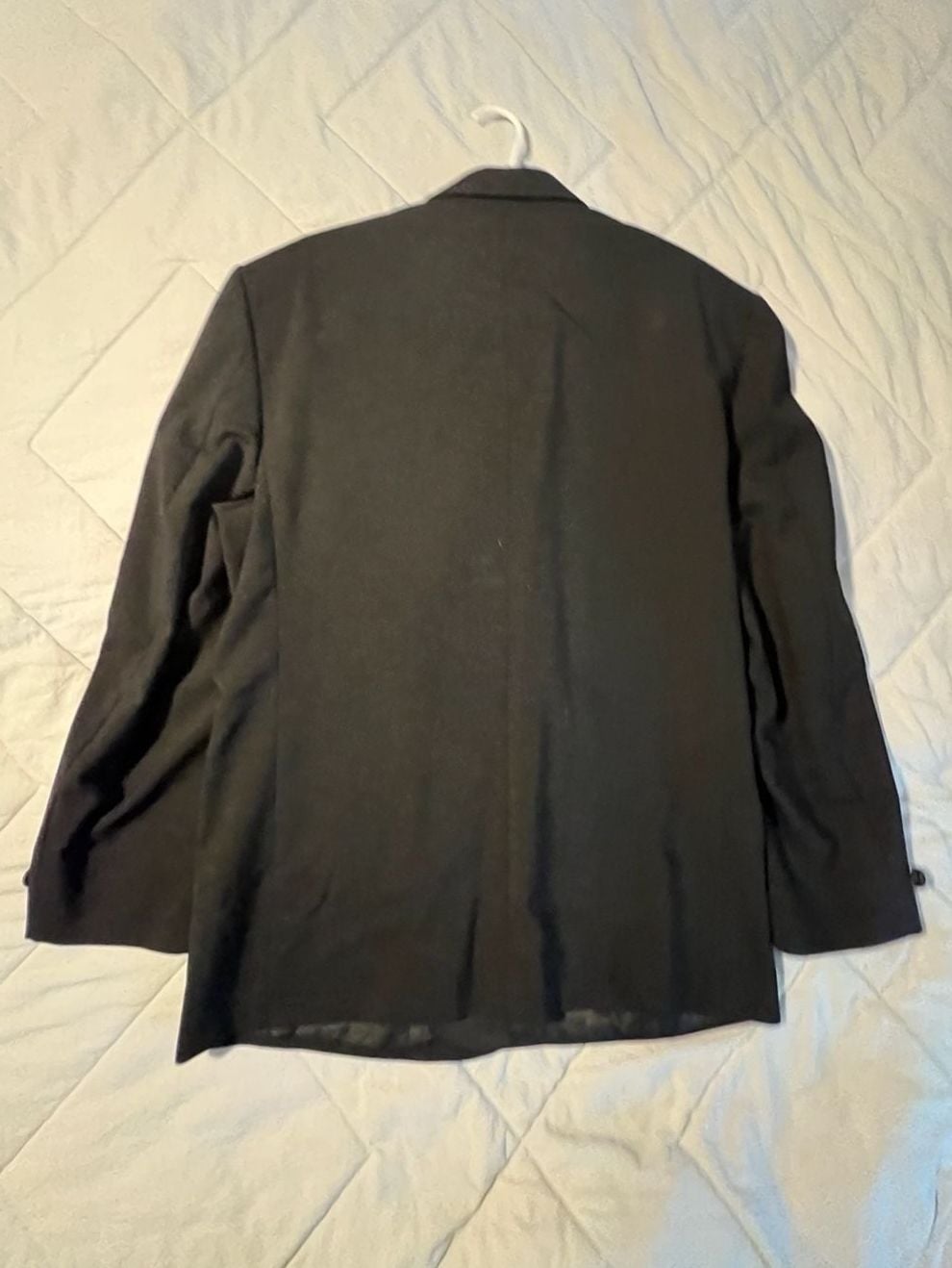 Jean Yves Paris 3-Piece Tuxedo Set, Black Worsted Wool, Men's XL 10