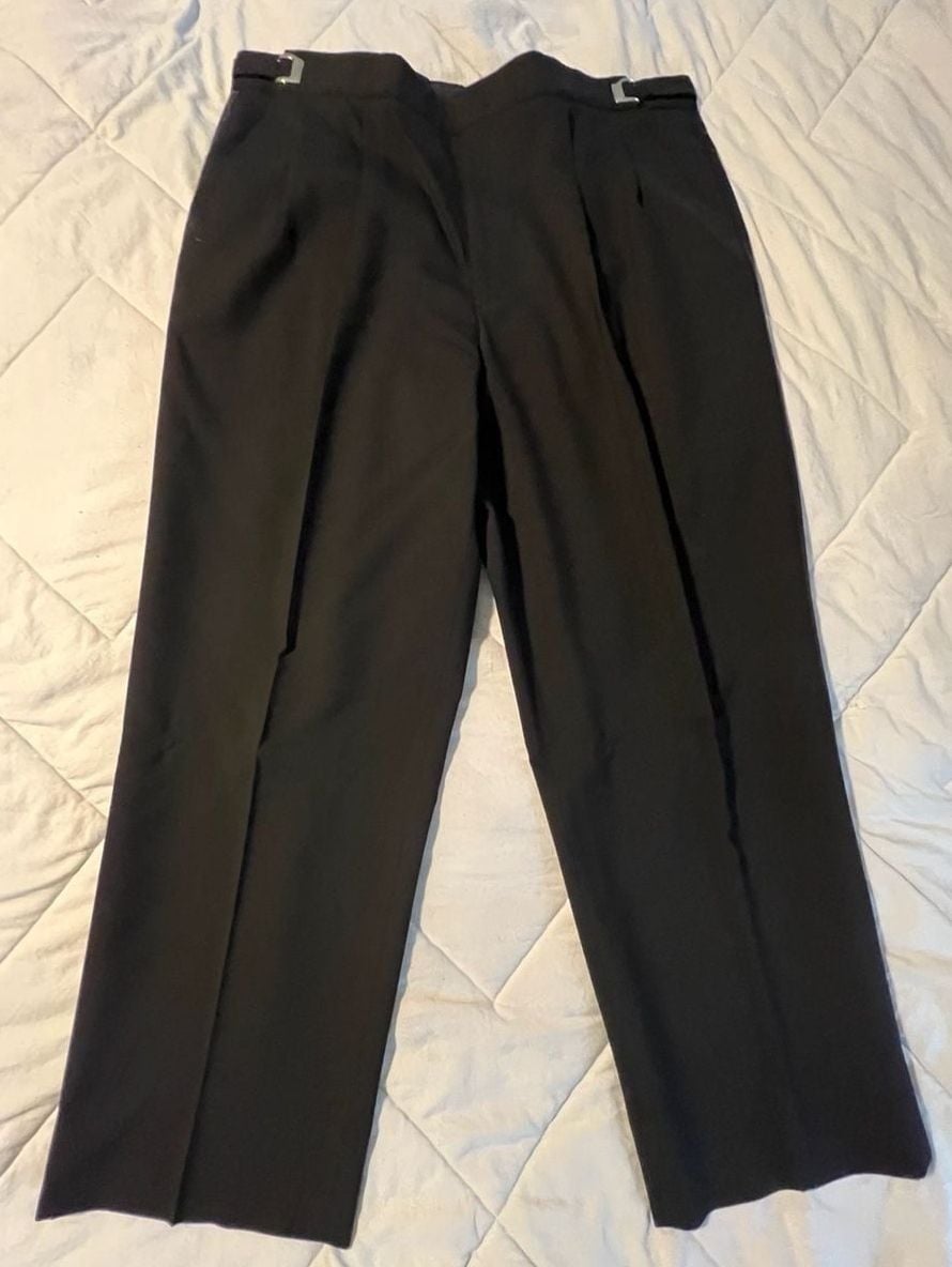 Jean Yves Paris 3-Piece Tuxedo Set, Black Worsted Wool, Men's XL 20