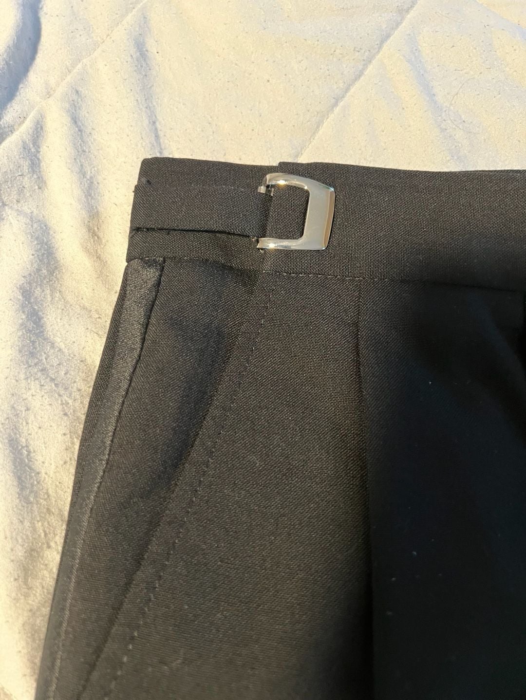 Jean Yves Paris 3-Piece Tuxedo Set, Black Worsted Wool, Men's XL 22