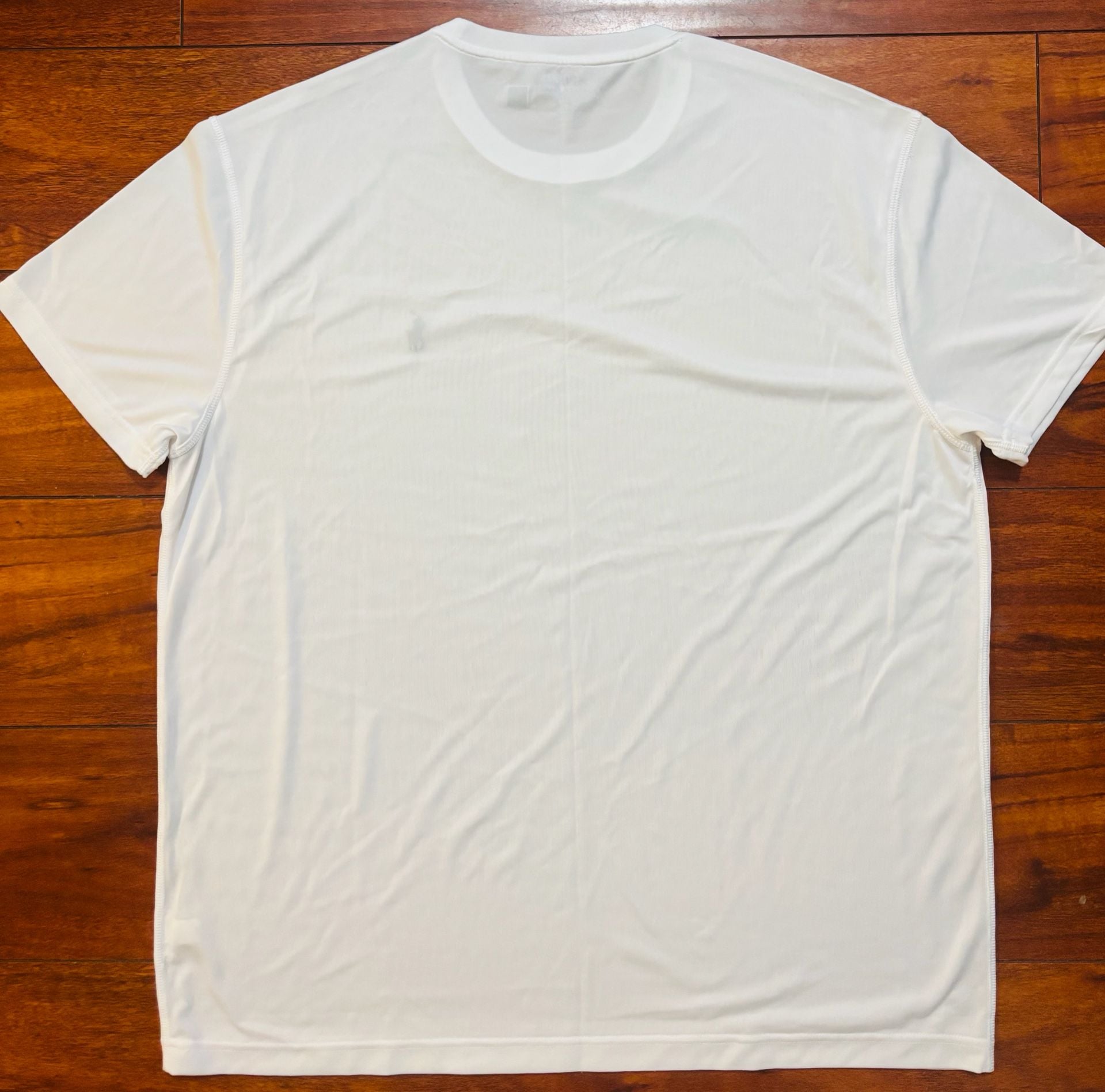 Polo Ralph Lauren Performance Jersey Short Sleeve T-Shirt in White 3