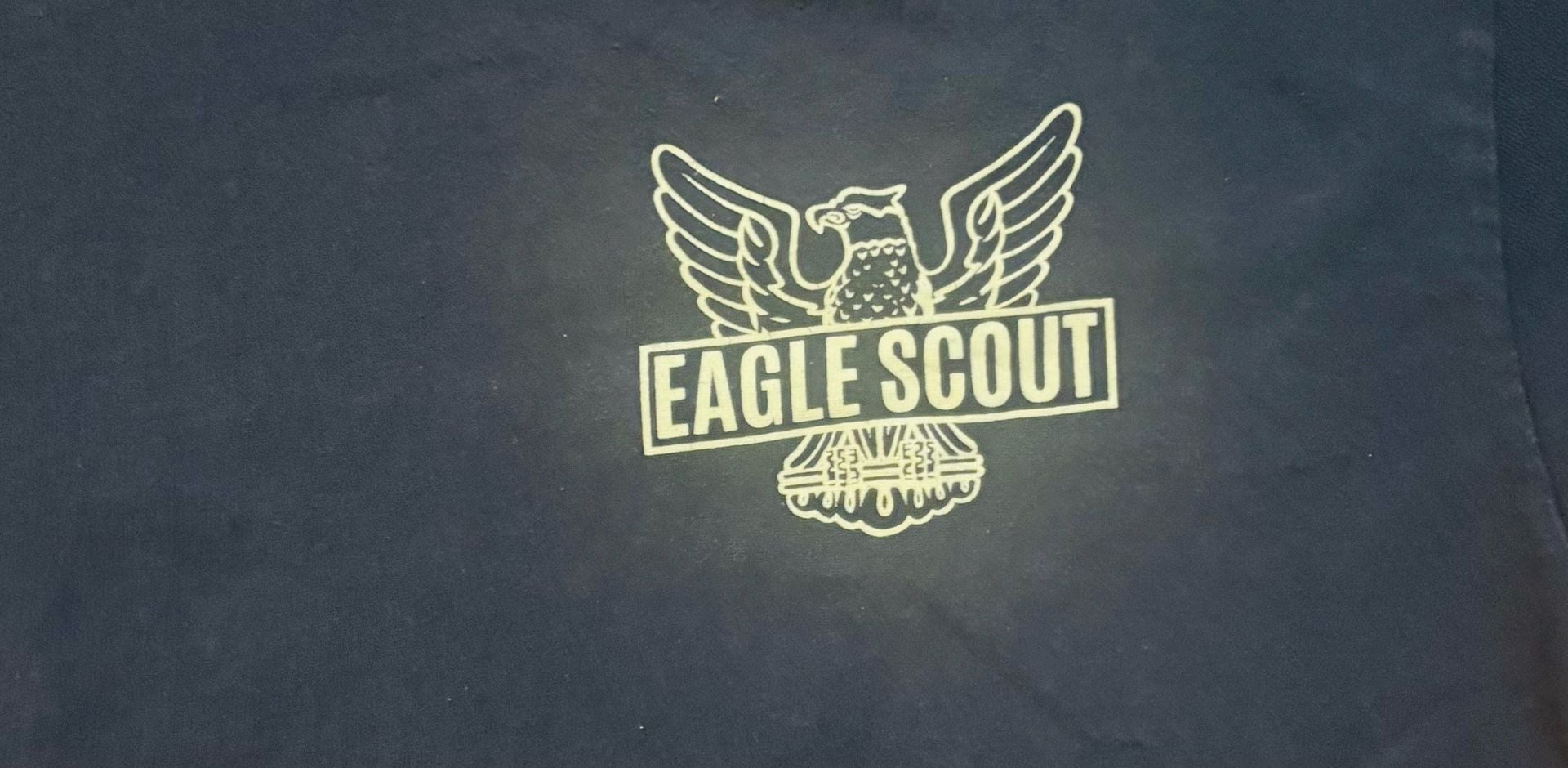 Official Boy Scouts of America Eagle Scout Graphic T-Shirt Navy Blue Adult Large 4