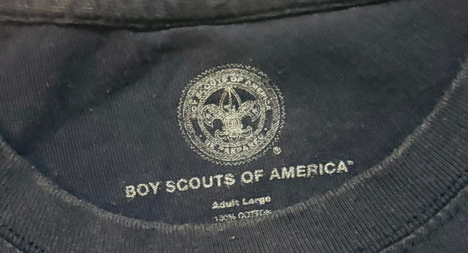 Official Boy Scouts of America Eagle Scout Graphic T-Shirt Navy Blue Adult Large 5
