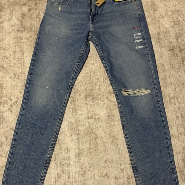 Levi's 512 Slim Taper Flex Eco Performance Distressed Jeans 32x32