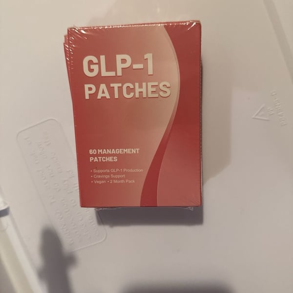 Lyvero GLP-1 Management Patches Cravings Support Vegan 2 Month Pack - 60 Patches