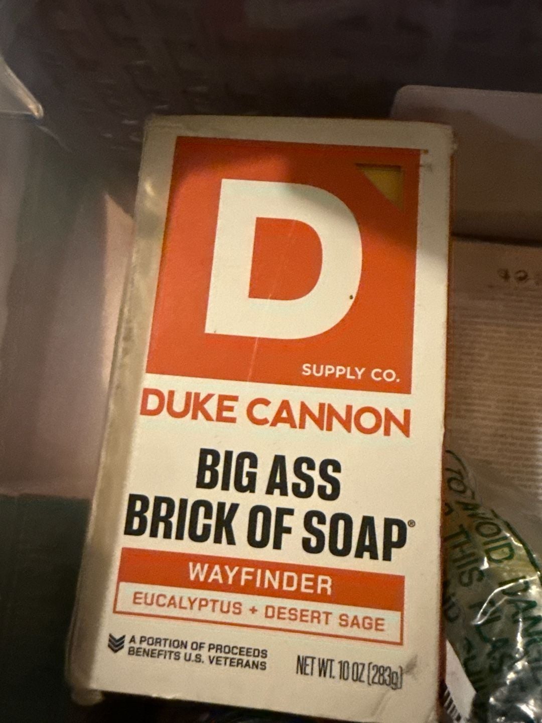 Duke Cannon Wayfinder Big Ass Brick of Soap (Eucalyptus + Desert Sage) 10oz Bar 1