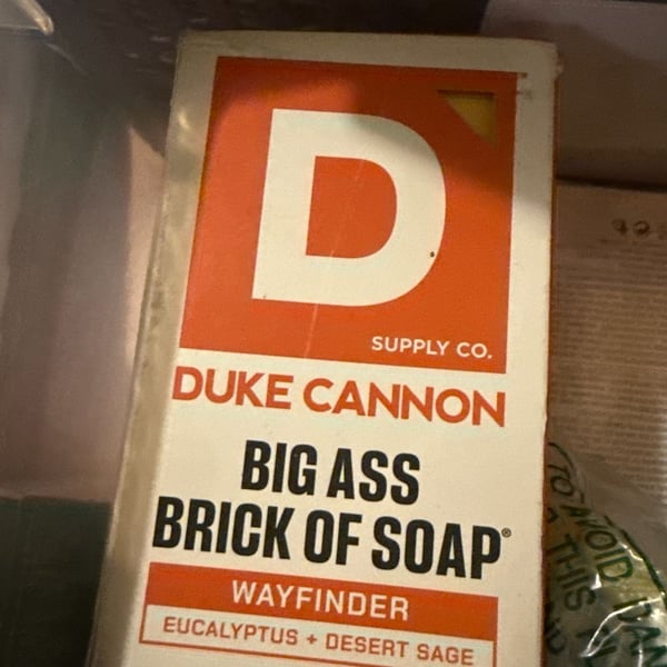 Duke Cannon Wayfinder Big Ass Brick of Soap (Eucalyptus + Desert Sage) 10oz Bar