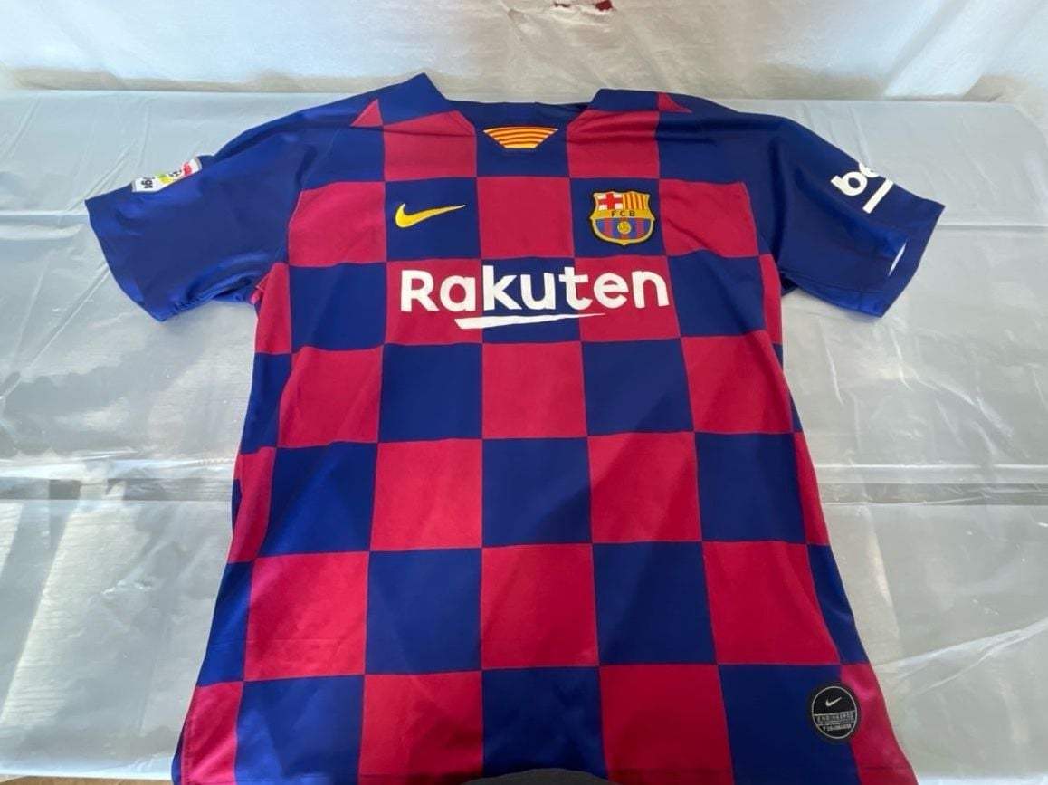 Nike FC Barcelona 2019-2020 Home Jersey Lionel Messi #10 - Size XL 2