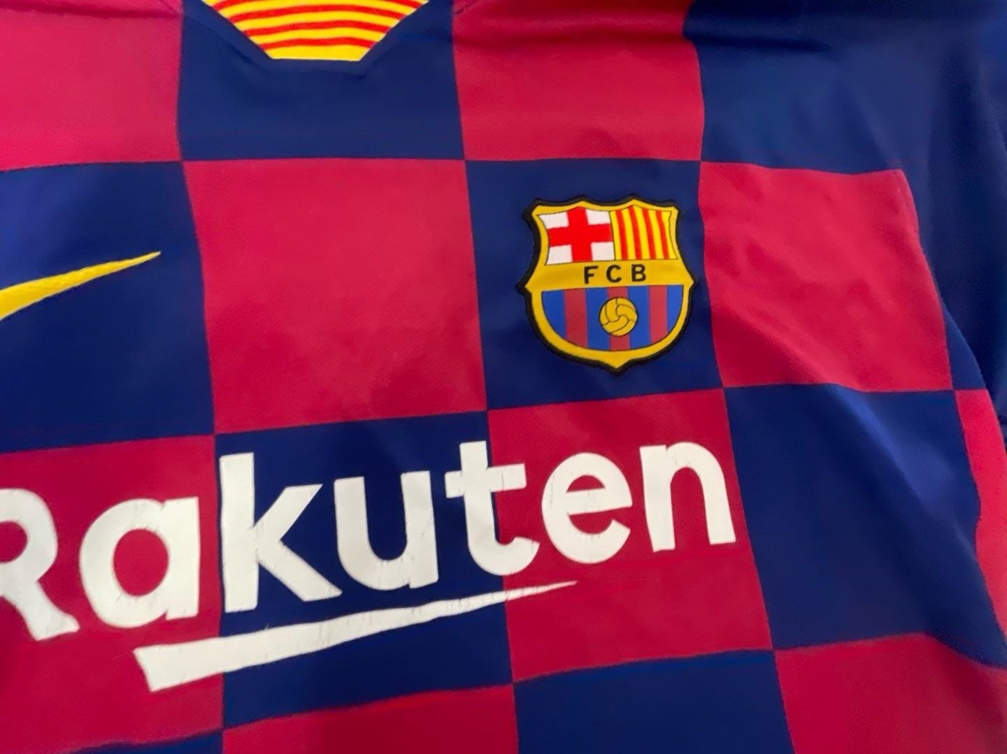 Nike FC Barcelona 2019-2020 Home Jersey Lionel Messi #10 - Size XL 6