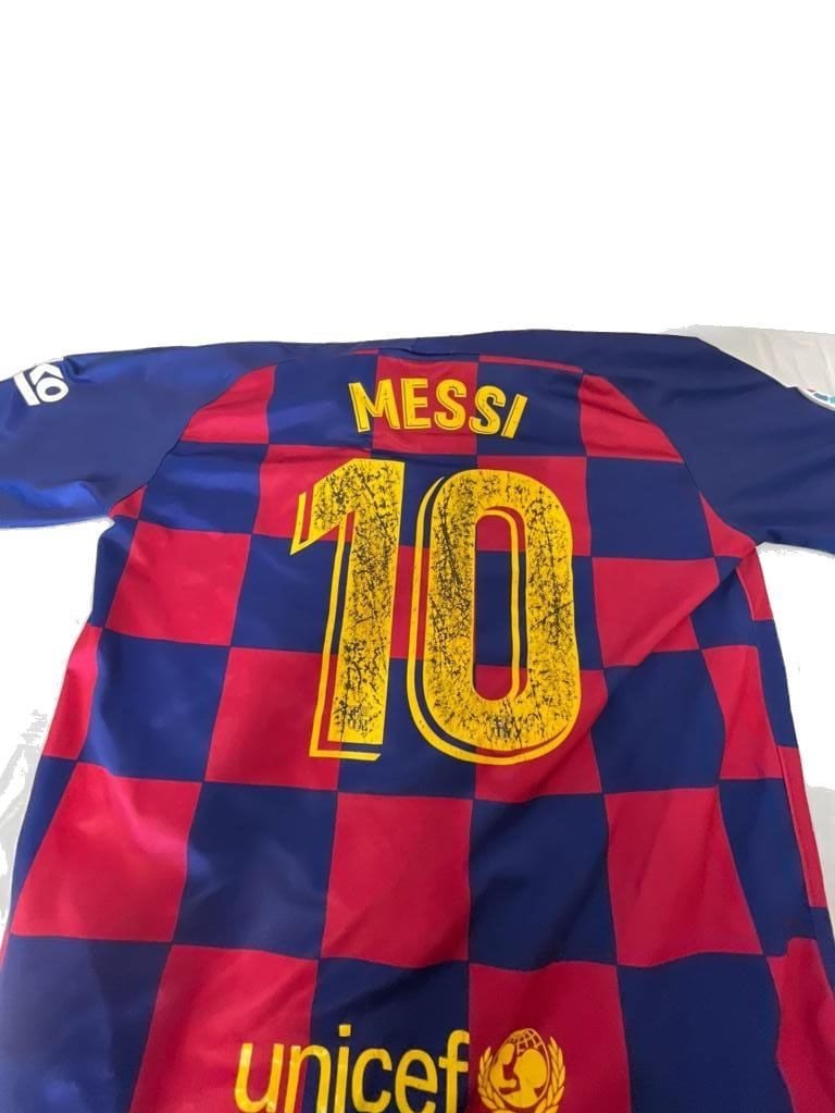 Nike FC Barcelona 2019-2020 Home Jersey Lionel Messi #10 - Size XL 10
