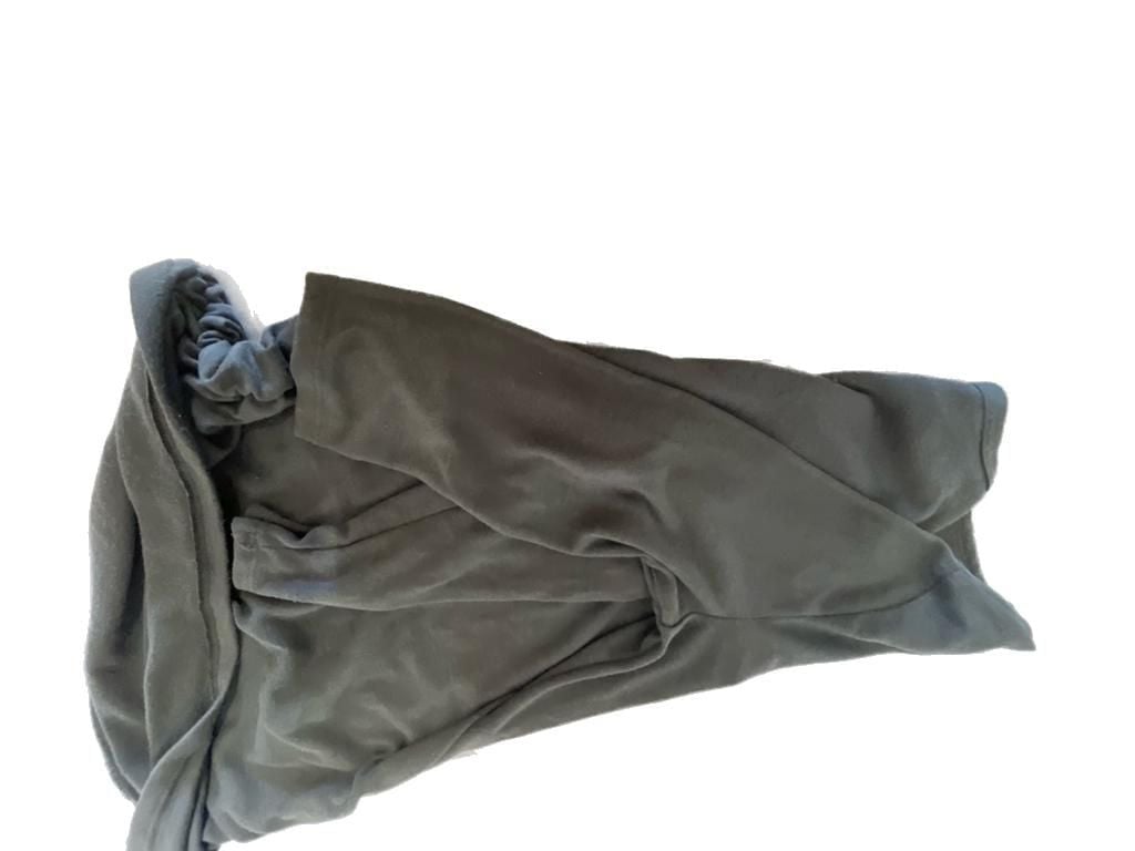 Kristin Nicole Dark Olive Green 3/4 Sleeve Side Ruched Knit Top 7