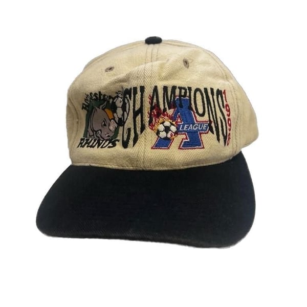 Vintage 1998 Rochester Rhinos A-League Champions Snapback Hat