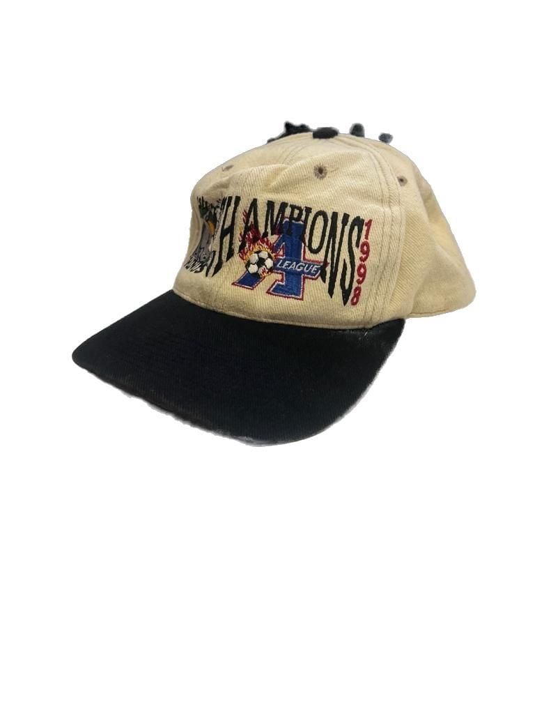 Vintage 1998 Rochester Rhinos A-League Champions Snapback Hat 3