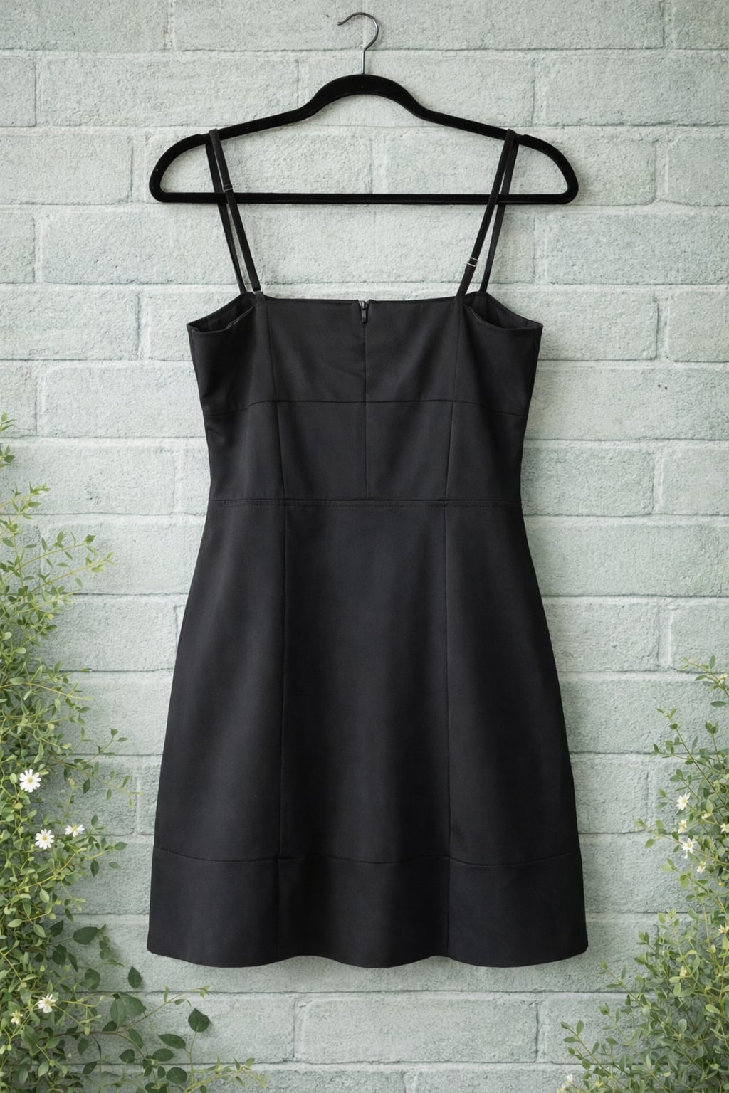 B. Smart Black Sweetheart Neckline Cocktail Dress with Red Rose Embroidery 3