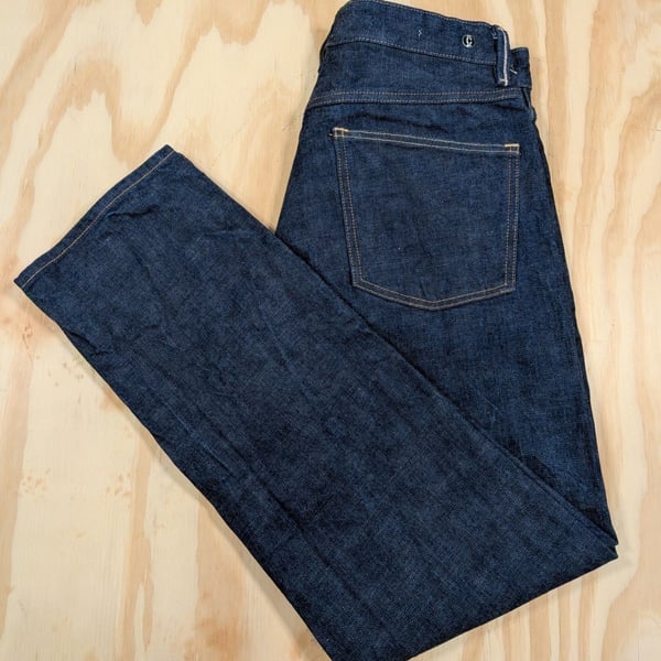 Closed Men's Dark Wash Jeans, Made in Italy, Japanese Woven, Size 33