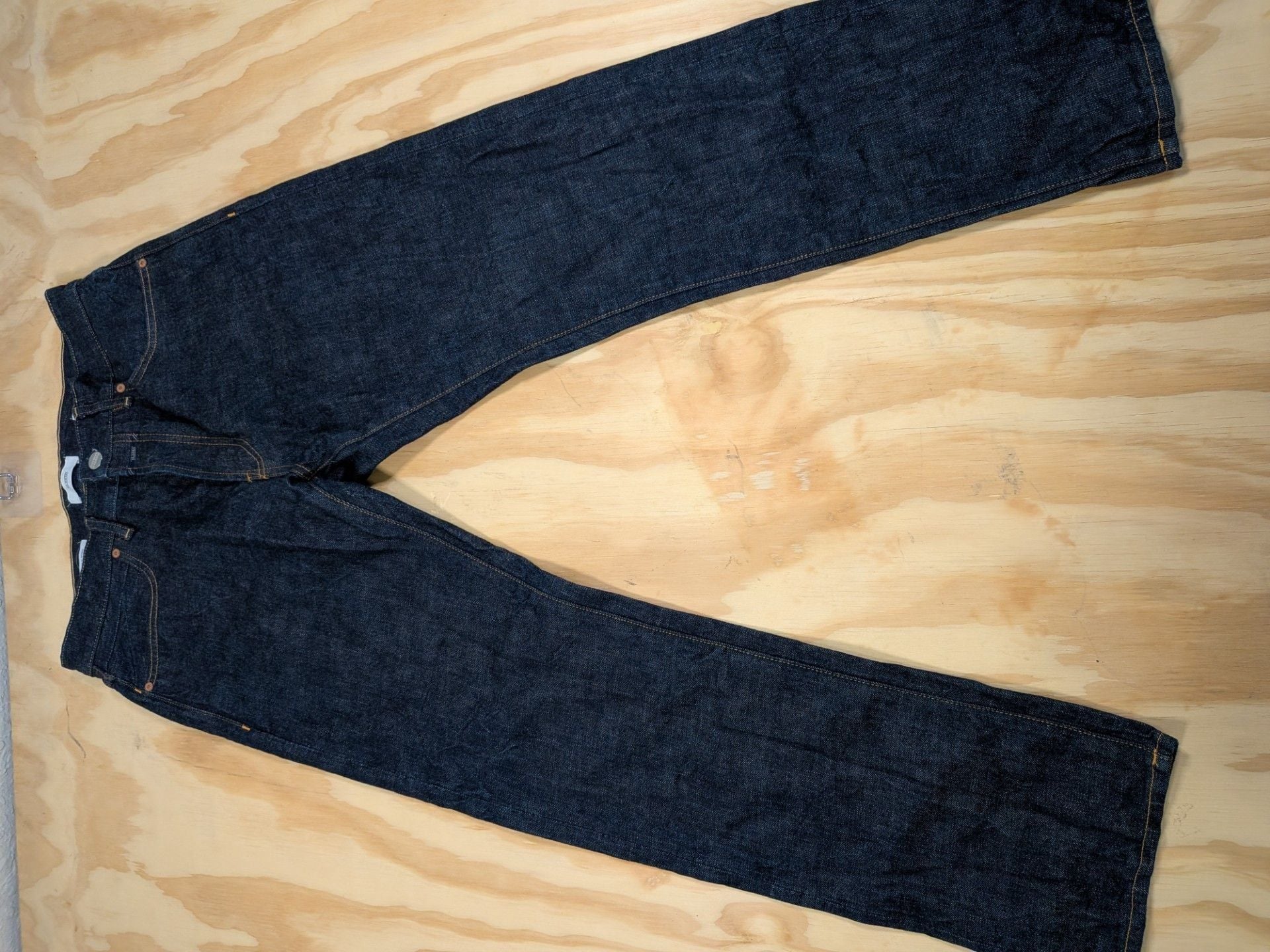Closed Men's Dark Wash Jeans, Made in Italy, Japanese Woven, Size 33 5