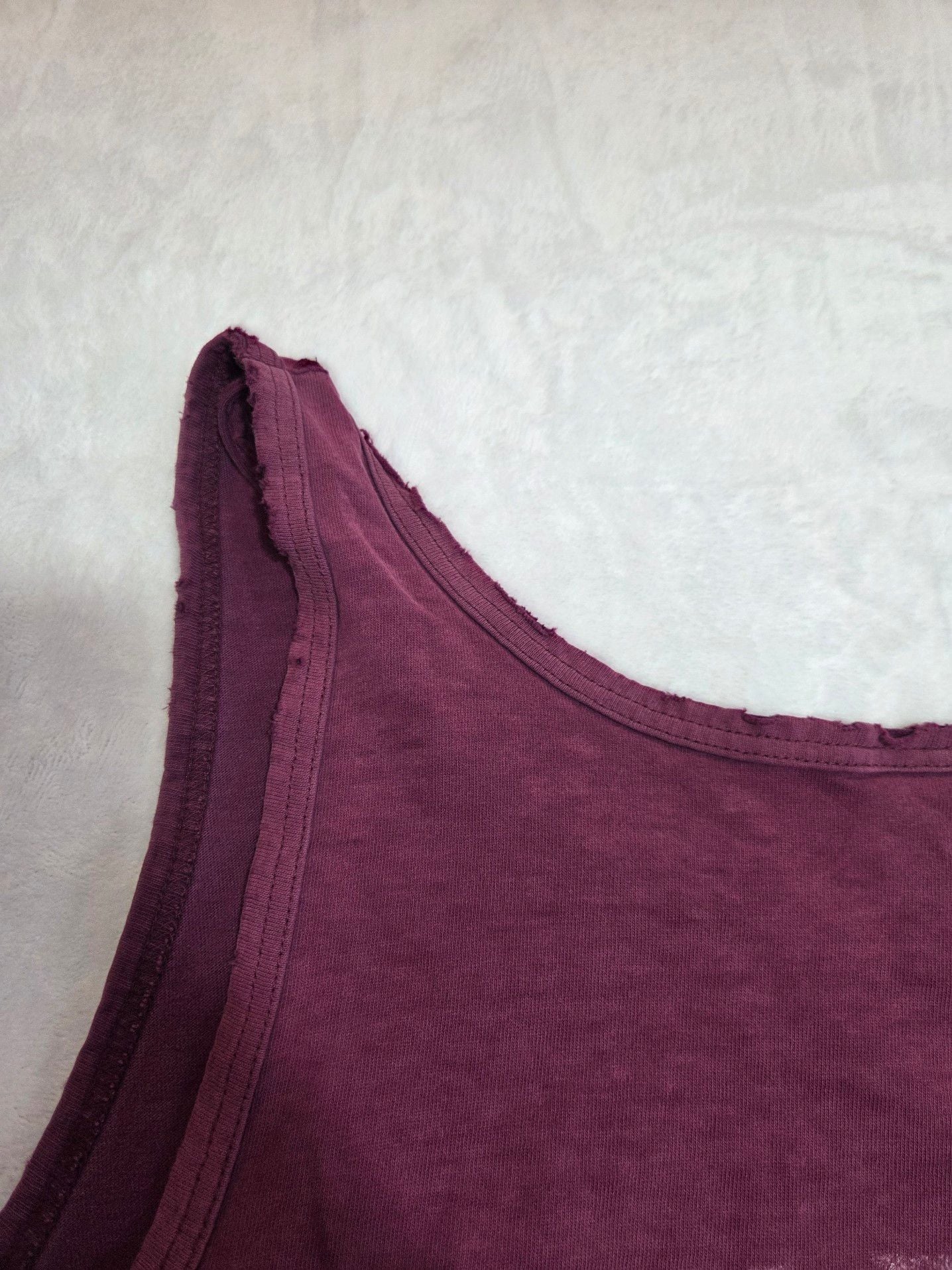 Vintage 90s Harley-Davidson Cleveland Ohio Tank Top Plum XL Holoubek Tag 10