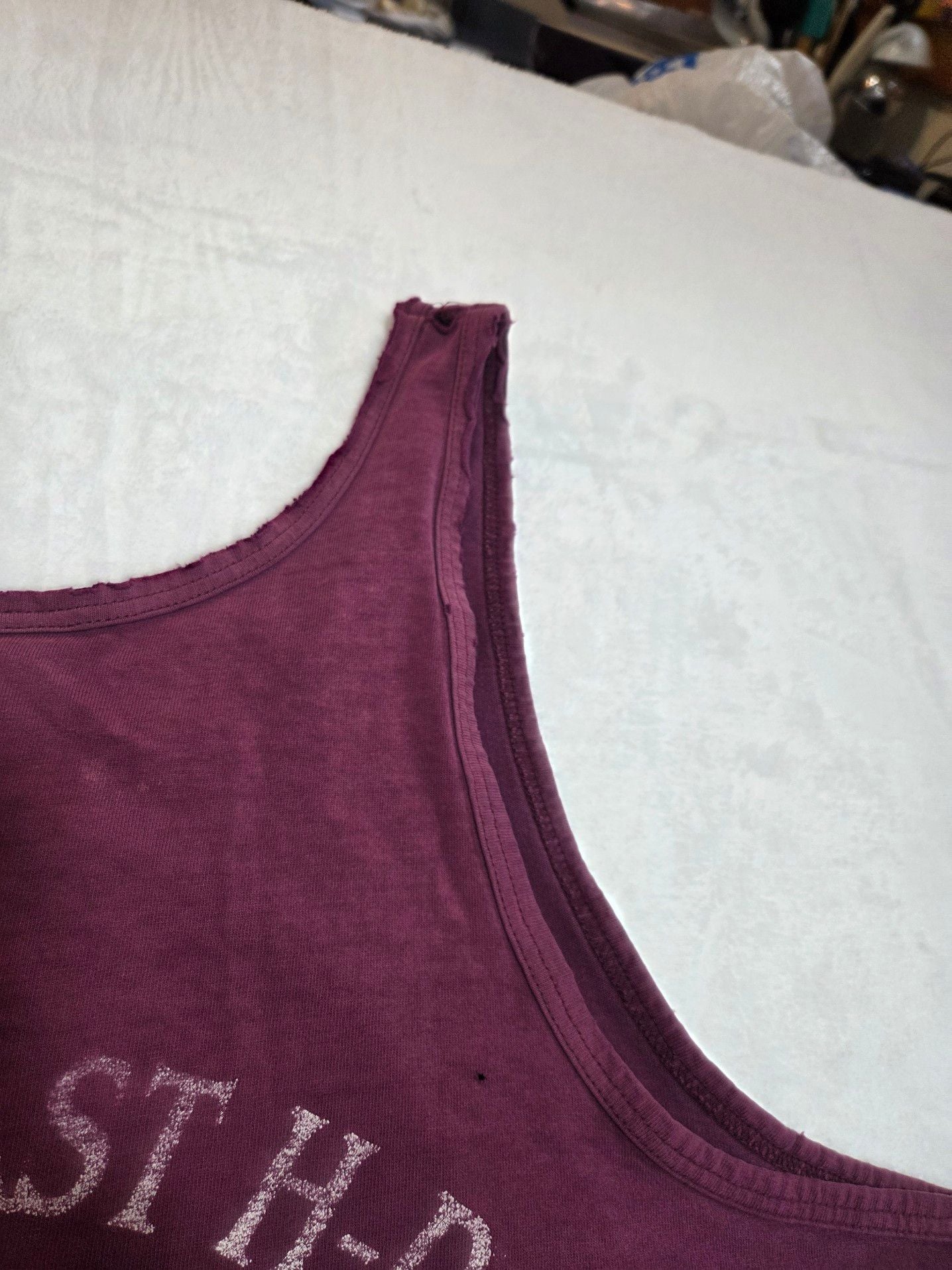 Vintage 90s Harley-Davidson Cleveland Ohio Tank Top Plum XL Holoubek Tag 11