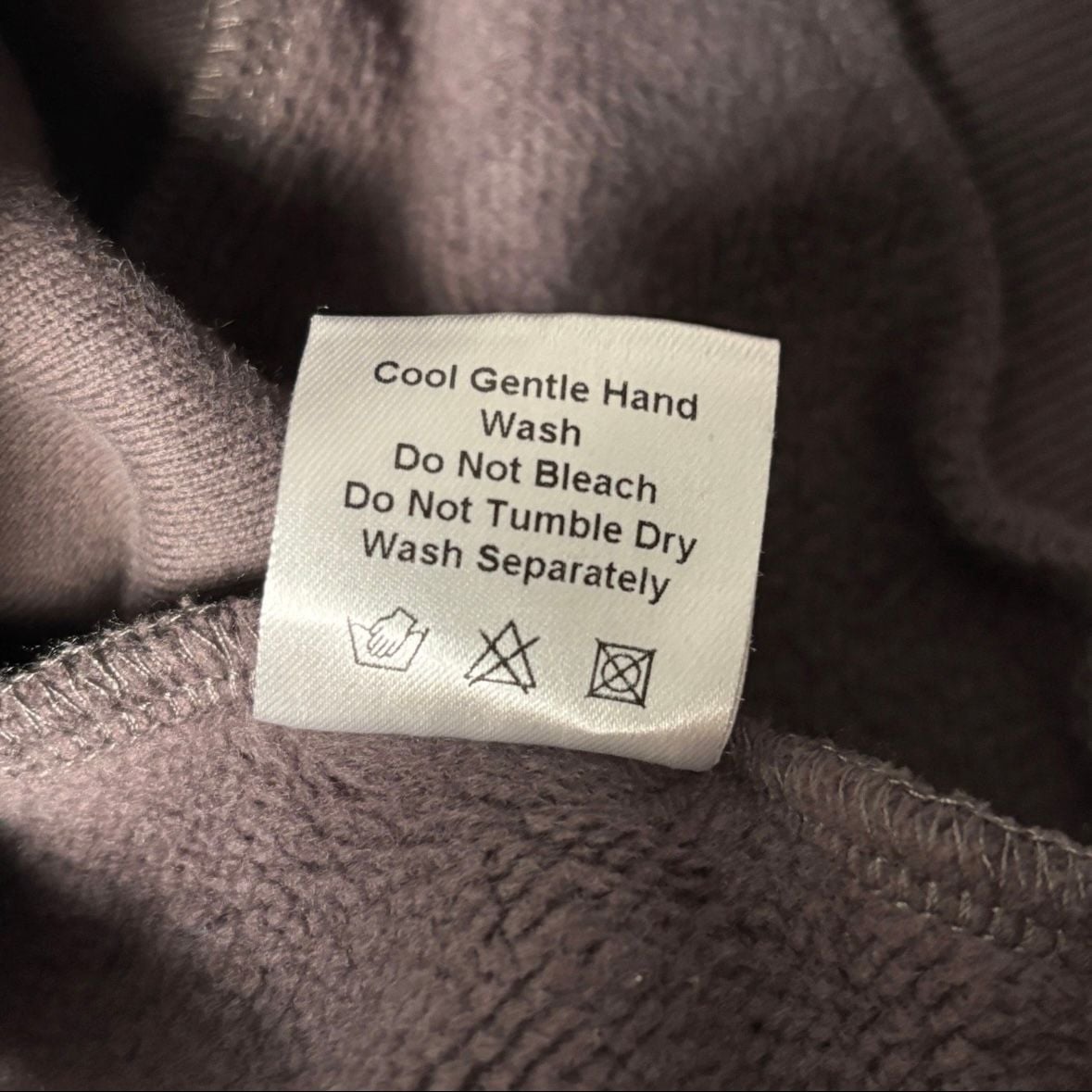 Get Some Sleep 'Everyone I Love Is Here' Fleece Panel Cropped Hoodie - Brown 7