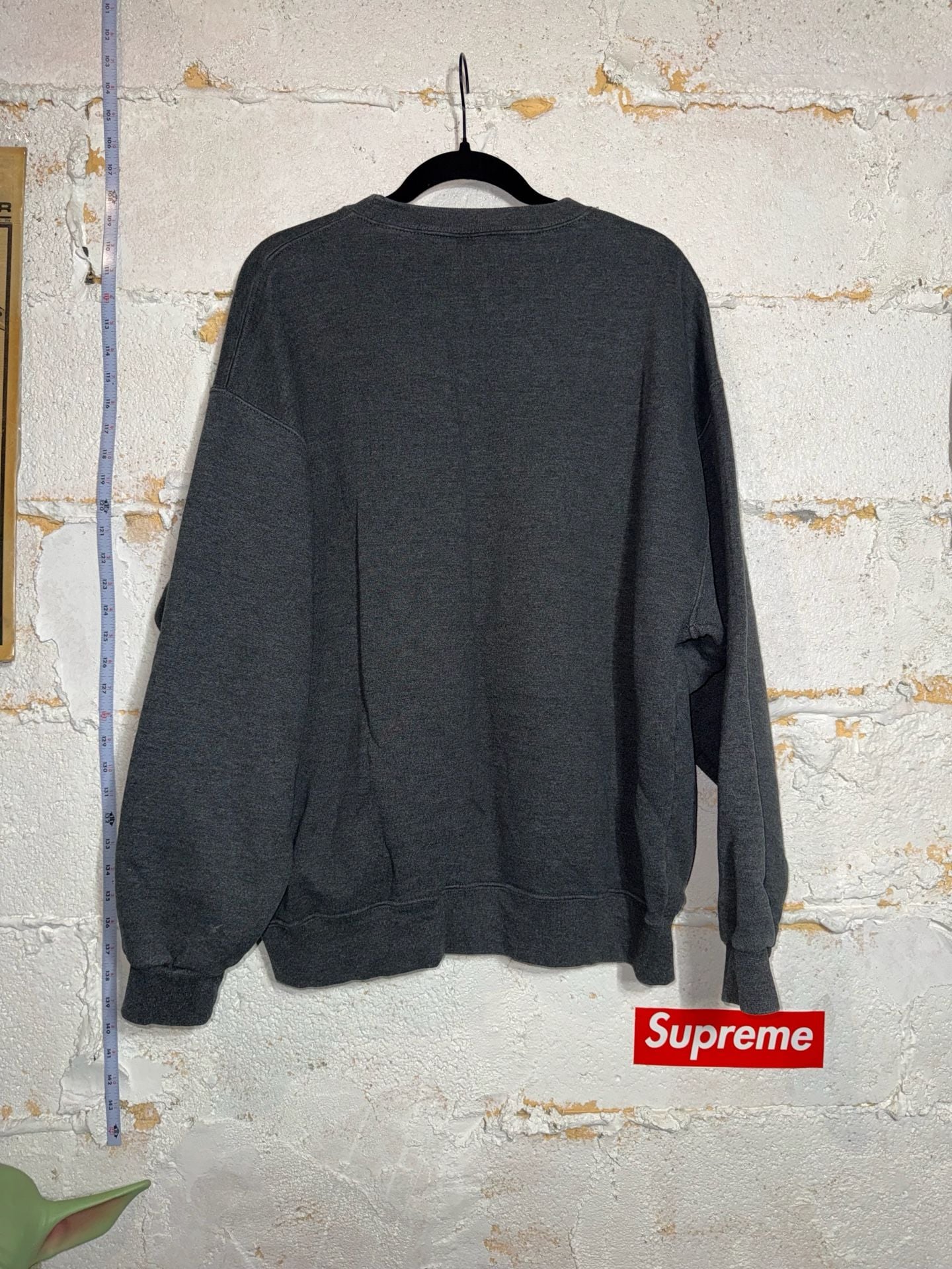 Vintage Russell Athletic Pro Cotton Gray Crewneck Sweatshirt XL 9