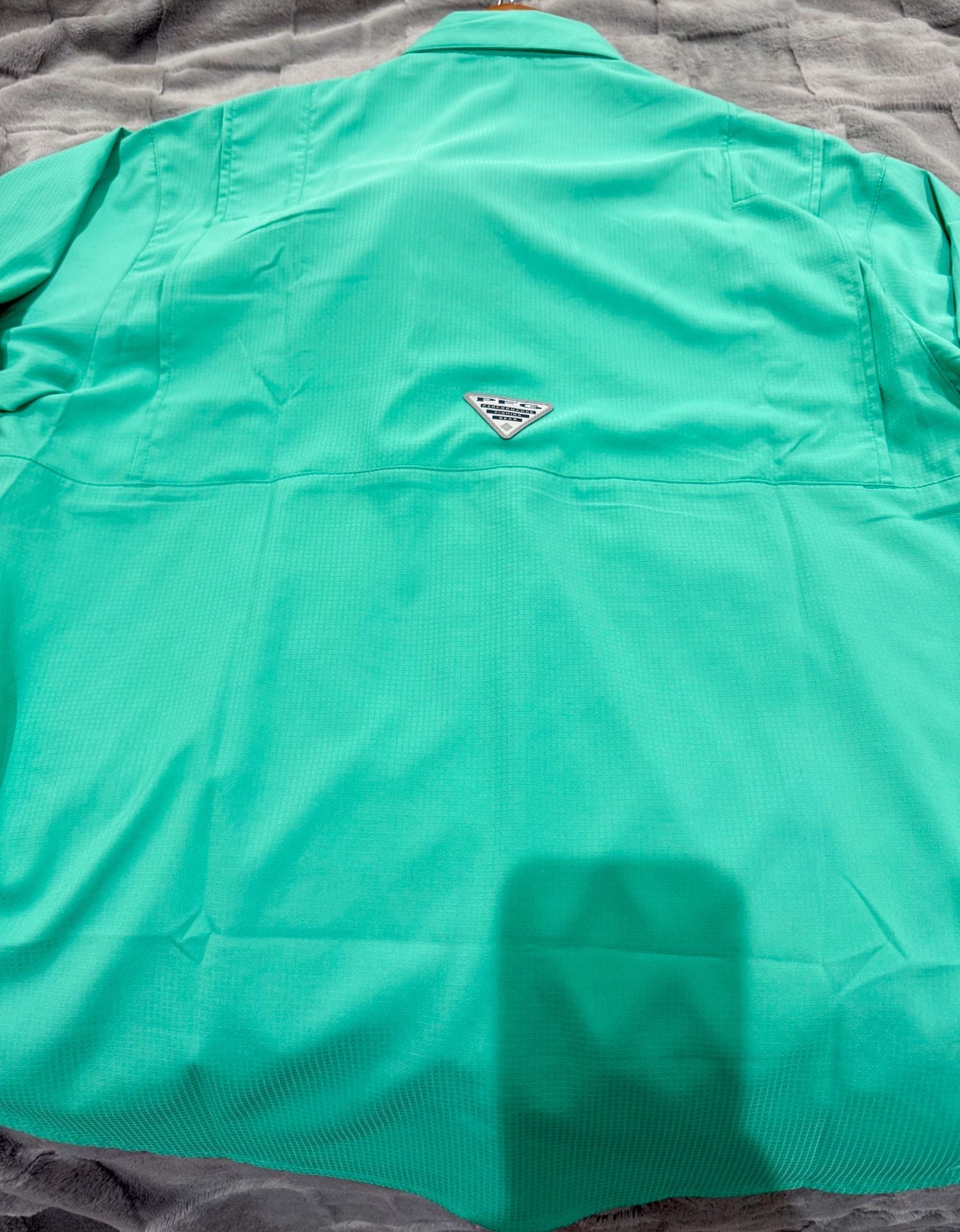Columbia Men's PFG Tamiami II Short Sleeve Fishing Shirt - Gulf Stream 11