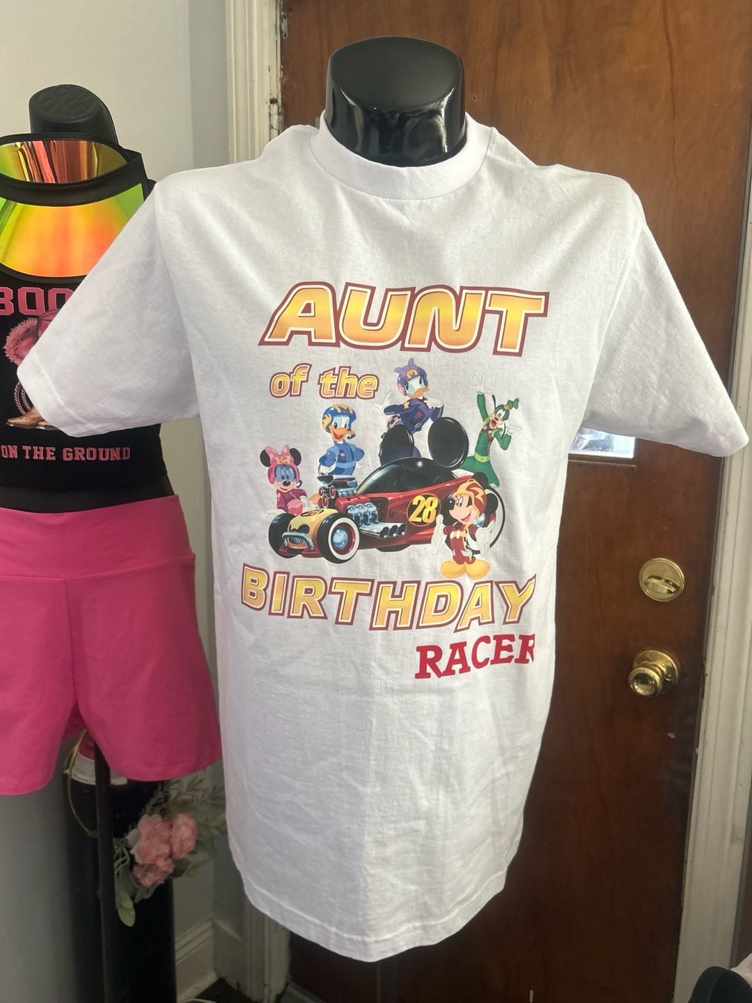 Mickey and the Roadster Racers Custom 3rd Birthday Family Shirt Set 2