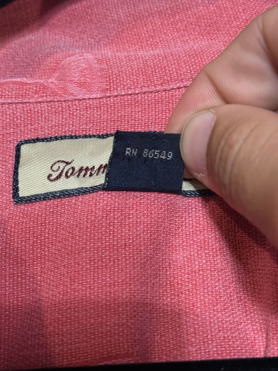 Tommy Bahama 100% Silk Short Sleeve Button Up Shirt Pink Hula Girl Print Size Large 10